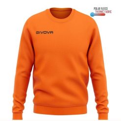 Bluza piłkarska dla dorosłych Givova Maglia One pomarańczowa. Brązowe bluzy damskie Givova, xs, bez wzorów, z materiału, bez kaptura. Za 78.97 zł.