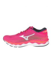 Mizuno Buty "Wave Sky 5" w kolorze różowym do biegania rozmiar: 38,5. Różowe obuwie sportowe damskie Mizuno, z materiału, do biegania. Za 263.53 zł.