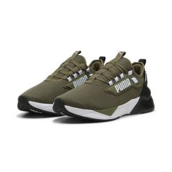 Buty do biegania unisex Retaliate 3 PUMA. Czarne obuwie sportowe damskie Puma, bez zapięcia, do biegania. Za 299.00 zł.