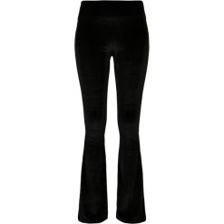 Legginsy Damskie Velvet Z Wysoką Talią Bootcut. Czarne legginsy damskie Urban Classics, xs, bez wzorów. Za 84.99 zł.