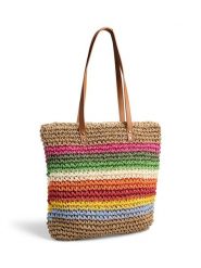 Pieces Shopper bag "Pckiki" ze wzorem - 40 x 35 x 8 cm rozmiar: onesize. Shopper bag Pieces, bez wzorów, z materiału, na ramię, bez dodatków. Za 131.74 zł.