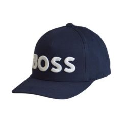 Czapka z daszkiem Hugo Boss Sevile 6 Baseball Cap Navy Granatowa - 50495132-404. Niebieskie czapki z daszkiem damskie Boss, bez wzorów. Za 169.00 zł.