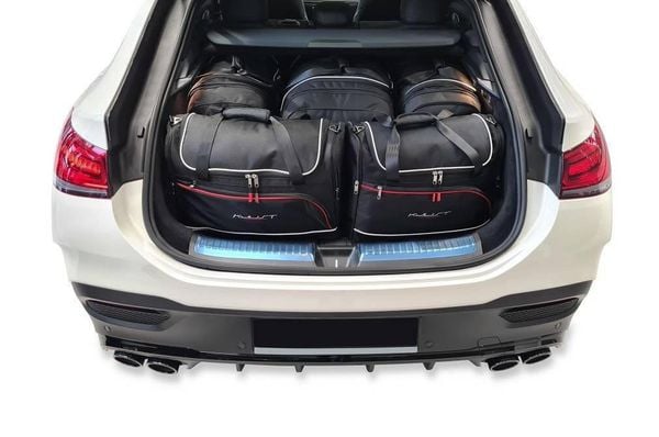 Torby Do Bagażnika Mercedes-Benz Gle Coupe 2019+ 5Szt Kjust. Czarne torby podróżne KJUST, bez wzorów, z kauczuku. Za 1,606.00 zł.