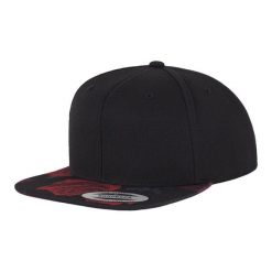 Czapka Z Daszkiem Roses Snapback Cap. Czarne czapki z daszkiem damskie FLEXFIT, bez wzorów. Za 106.99 zł.
