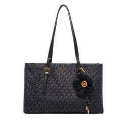 Torebka MICHAEL Michael Kors. Czarne torebki klasyczne damskie MICHAEL Michael Kors, bez dodatków. Za 879.99 zł.