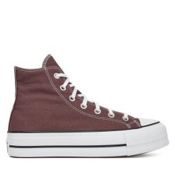 Trampki Converse. Białe trampki damskie Converse, bez wzorów, bez zapięcia. Za 239.99 zł.