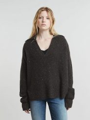 G-Star Sweter w kolorze antracytowym rozmiar: L. Czarne swetry klasyczne damskie G-Star, l, z wełny, bez kołnierzyka. Za 193.24 zł.