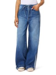 Scotch & Soda Dżinsy - Baggy fit - w kolorze niebieskim rozmiar: XL. Niebieskie jeansy damskie Scotch & Soda, z podwyższonym stanem. Za 264.95 zł.