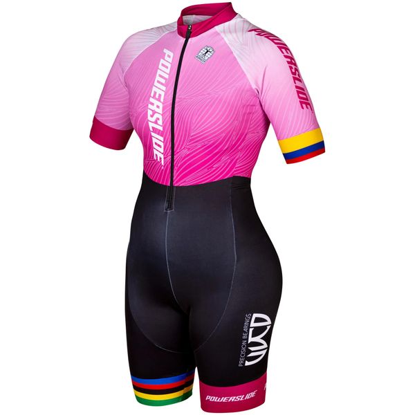 Kombinezon damski Powerslide Racing Gaby Rueda. Czarne kombinezony damskie POWERSLIDE, s, bez wzorów, sportowe, bez kołnierzyka, bez ramiączek. Za 510.00 zł.