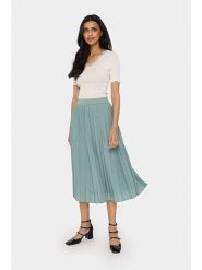 SAINT TROPEZ Spódnica w kolorze turkusowym rozmiar: M. Niebieskie spódnice damskie Saint Tropez, m, bez wzorów, midi. Za 86.99 zł.