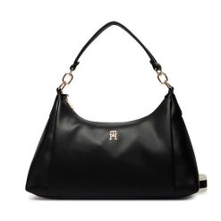 Torebka Tommy Hilfiger. Czarne torebki klasyczne damskie Tommy Hilfiger, bez dodatków. Za 529.99 zł.