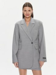 Herskind Marynarka Verner 5002879 Szary Oversize. Szare marynarki i żakiety damskie Herskind, bez wzorów, z syntetyku. Za 979.99 zł.
