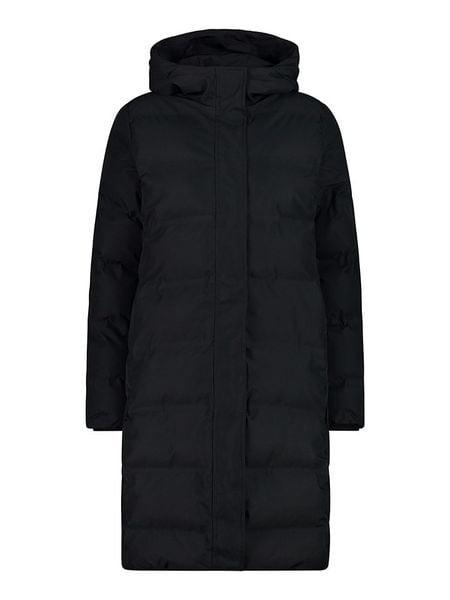 CMP Płaszcz funkcyjny w kolorze czarnym rozmiar: 36. Czarne płaszcze damskie CMP, m, bez wzorów, bez kaptura. Za 325.79 zł.