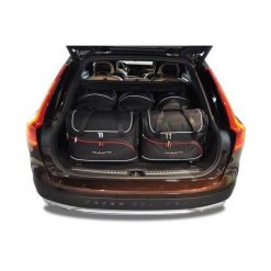 Torby Do Bagażnika Volvo V90 Phev 2018+ 5Szt Kjust. Czarne torby podróżne KJUST, bez wzorów. Za 1,595.00 zł.