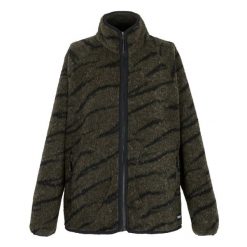 Bluza Polarowa Damska Borg Pełen Suwak Frankie. Czarne bluzy damskie Regatta, na zimę, bez wzorów, z polaru, bez kaptura. Za 91.99 zł.