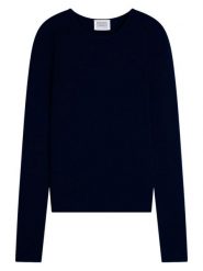 AUTHENTIC CASHMERE Kaszmirowy sweter "Ivy" w kolorze granatowym rozmiar: L. Niebieskie swetry klasyczne damskie AUTHENTIC CASHMERE, l, z kaszmiru, bez kołnierzyka. Za 545.19 zł.
