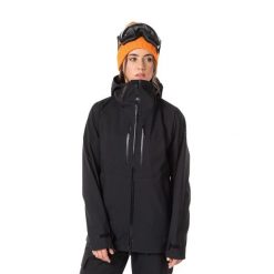 Damska kurtka narciarska Rossignol Rallybird. Czarne kurtki sportowe damskie Rossignol, na zimę, bez wzorów, bez kaptura. Za 1,842.00 zł.