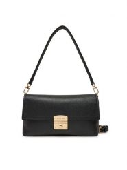 MICHAEL Michael Kors Torebka 32S5G9XC8T Czarny. Czarne listonoszki damskie MICHAEL Michael Kors, bez wzorów, ze skóry, bez dodatków. Za 729.99 zł.