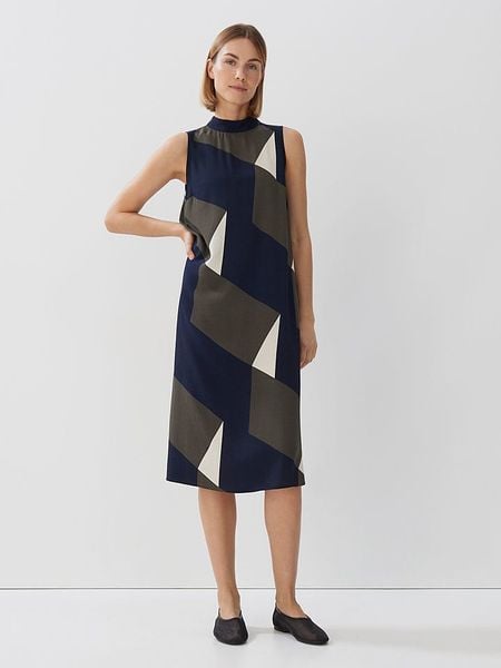 Someday Sukienka w kolorze czarno-szaro-białym rozmiar: 36. Białe sukienki damskie someday., bez wzorów, z wiskozy, bez ramiączek. Za 166.88 zł.