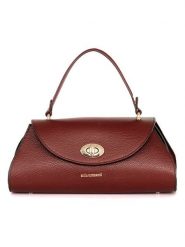 Mia Tomazzi Skórzana torebka " Bardelli" w kolorze czerwonym - 33 x 15,5 x 15 cm rozmiar: onesize. Czerwone torebki klasyczne damskie Mia Tomazzi, z materiału, przez ramię, bez dodatków. Za 260.99 zł.