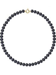 Pearline Naszyjnik perłowy "Prestige" w kolorze tahiti - dł. 42 cm rozmiar: onesize. Czarne naszyjniki damskie Pearline, z perłą, złote. Za 1,391.99 zł.