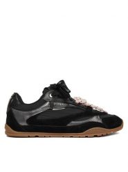 PINKO Sneakersy Yulia 01 SS0185 P076 Czarny. Czarne obuwie sportowe damskie Pinko, ze skóry, bez zapięcia. Za 1,019.00 zł.