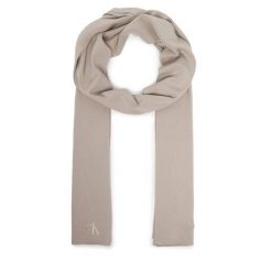 Szalik Calvin Klein. Brązowe szaliki damskie Calvin Klein, bez wzorów. Za 219.99 zł.