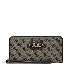 Portfel Guess. Czarne portfele damskie Guess, z aplikacjami. Za 294.99 zł.
