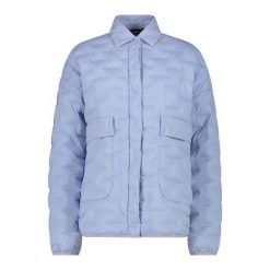 Damska kurtka puchowa CMP. Fioletowe kurtki damskie CMP, na zimę, bez wzorów, z puchu, bez kaptura. Za 614.00 zł.