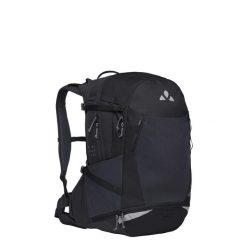 Plecak damski Vaude Bike Alpin 23+5 - black. Czarne plecaki Vaude, bez wzorów. Za 571.99 zł.
