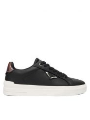 REPLAY Sneakersy GWZ7S .000.C0001L Czarny. Czarne obuwie sportowe damskie Replay, ze skóry, bez zapięcia. Za 349.99 zł.