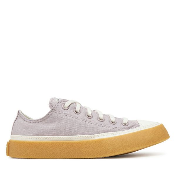 Tenisówki Converse. Fioletowe trampki damskie Converse, bez wzorów, bez zapięcia. Za 219.99 zł.