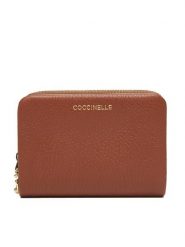 Coccinelle Portfel E2 TBM 11 E9 01 Brązowy. Brązowe portfele damskie Coccinelle, bez wzorów, ze skóry. Za 499.99 zł.