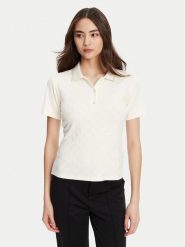 Guess Sweter V5YP01 KCX12 Écru Regular Fit. Swetry klasyczne damskie Guess, xxs, z syntetyku, bez kołnierzyka. Za 189.99 zł.