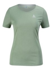Odlo Koszulka funkcyjna "F-Dry" w kolorze zielonym rozmiar: XL. Zielone koszulki sportowe damskie ODLO, xl, bez wzorów, z materiału, bez ramiączek, outdoorowe. Za 131.74 zł.