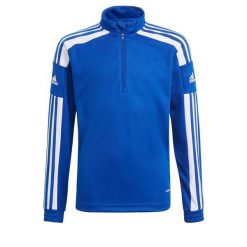 Bluza adidas Squadra 21 Jr. Białe bluzy damskie Adidas, bez wzorów, bez kaptura. W wyprzedaży za 89.00 zł.