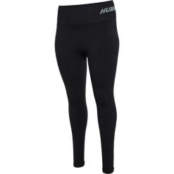 Damskie legginsy bezszwowe Hummel Te Pace Plus. Czarne legginsy damskie Hummel, xl, bez wzorów. Za 279.50 zł.