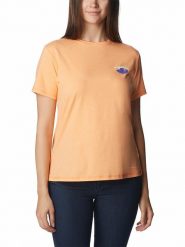 Columbia Koszulka sportowa "Sun Trek™" w kolorze pomarańczowym rozmiar: M. Pomarańczowe koszulki sportowe damskie Columbia, m, bez wzorów, z materiału, bez ramiączek, outdoorowe. Za 57.06 zł.