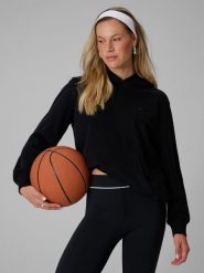 4F Bluza dresowa relaxed z kapturem damska - czarna XL. Czarne bluzy damskie 4F, l, bez wzorów, z bawełny, z kapturem. Za 149.99 zł.