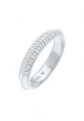 Elli DIAMONDS Pierścionek zaręczynowy damski diament (0,12 ct.) w 925 Sterling Silver Pierścionki 1 ct Damski. Szare pierścionki damskie Elli DIAMONDS, z diamentem, srebrne. Za 1,011.49 zł.