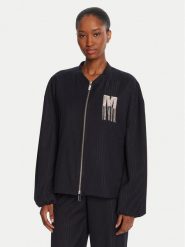 Lola Casademunt by Maite Kurtka bomber MF2502005 Granatowy Loose Fit. Niebieskie kurtki damskie Lola Casademunt by Maite, xl, bez wzorów, z syntetyku, bez kaptura. Za 769.99 zł.