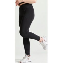 Legginsy fitness damskie Domyos. Zielone legginsy damskie DOMYOS, l, bez wzorów, z elastanu. Za 109.99 zł.
