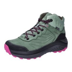 Damskie buty trekkingowe CMP Juukat WP Mid. Zielone obuwie trekkingowe damskie CMP, z gumy, bez zapięcia. Za 471.00 zł.