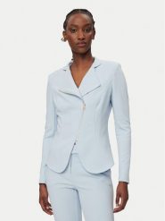 Rinascimento Marynarka CFC0127901003 Błękitny Slim Fit. Niebieskie marynarki i żakiety damskie Rinascimento, xl, bez wzorów, z syntetyku. Za 579.99 zł.