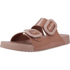 Sandały IGOR S10334 Brązowy. Brązowe sandały damskie IGOR, bez wzorów, z gumy, bez obcasa, bez zapięcia. Za 155.99 zł.