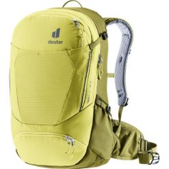 Plecak rowerowy Deuter Trans Alpine 24 - sprout/cactus. Szare plecaki Deuter, bez wzorów. Za 719.99 zł.