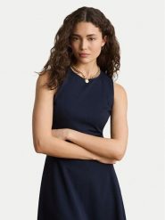 LAUREN RALPH LAUREN Sukienka koktajlowa 200980935004 Granatowy Regular Fit. Niebieskie sukienki damskie Lauren Ralph Lauren, bez wzorów, z wiskozy, wizytowe, bez ramiączek. Za 989.99 zł.