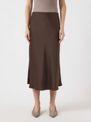 YAS Spódnica w kolorze brązowym rozmiar: XL. Brązowe spódnice damskie YAS, na co dzień, xl, bez wzorów, midi. Za 169.95 zł.
