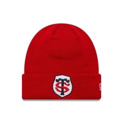 Czapka z daszkiem Core Cuff Stade Toulousain 2025/26. Czerwone czapki z daszkiem damskie New Era, bez wzorów. Za 172.50 zł.