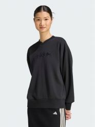 Adidas Bluza Seasonal Essentials Stain V-Neck Sweatshirt KS2800 Czarny Regular Fit. Czarne bluzy damskie Adidas, xl, bez wzorów, z bawełny, bez kaptura. Za 238.99 zł.